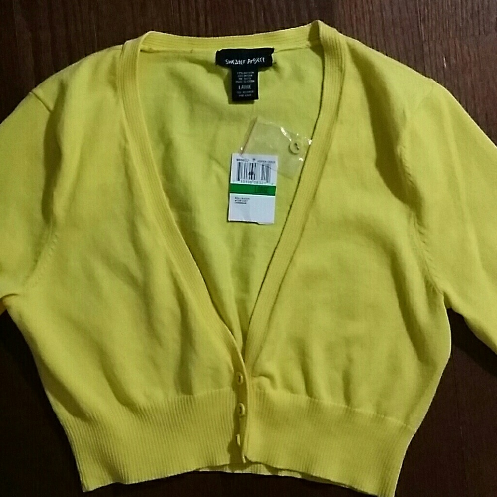 Sweater Project womens knit tops size L.